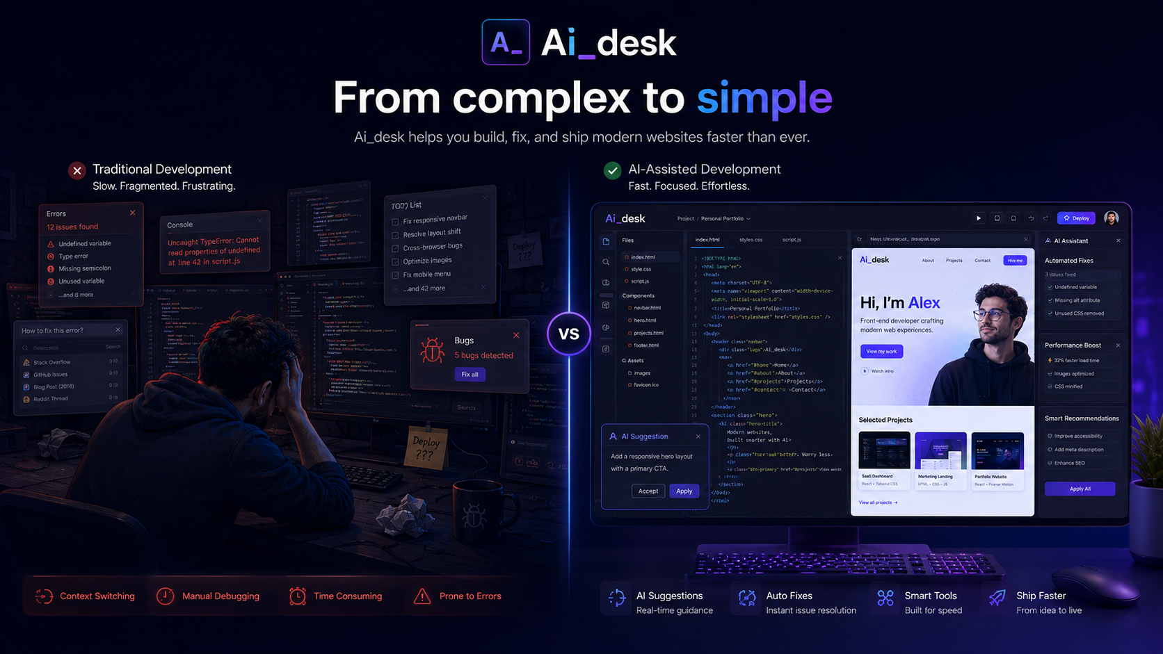 AI Desk bemutató második képe